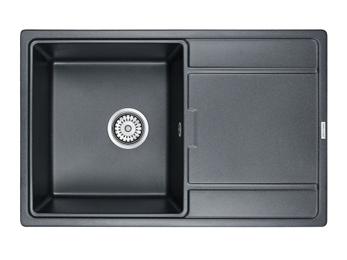 Кухонная мойка Paulmark FLUGEN 50-780 PM217850-BLM 78х50 цвет черный металлик